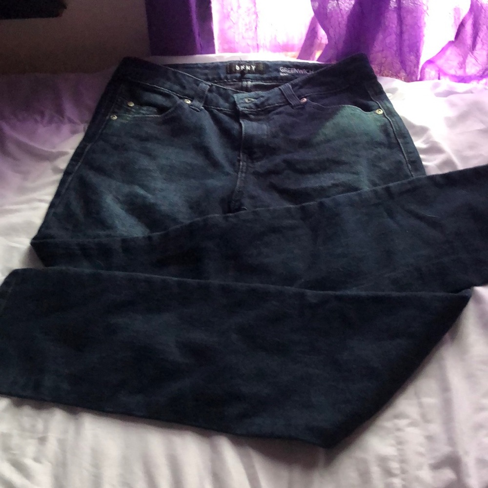 dark, blue jeans